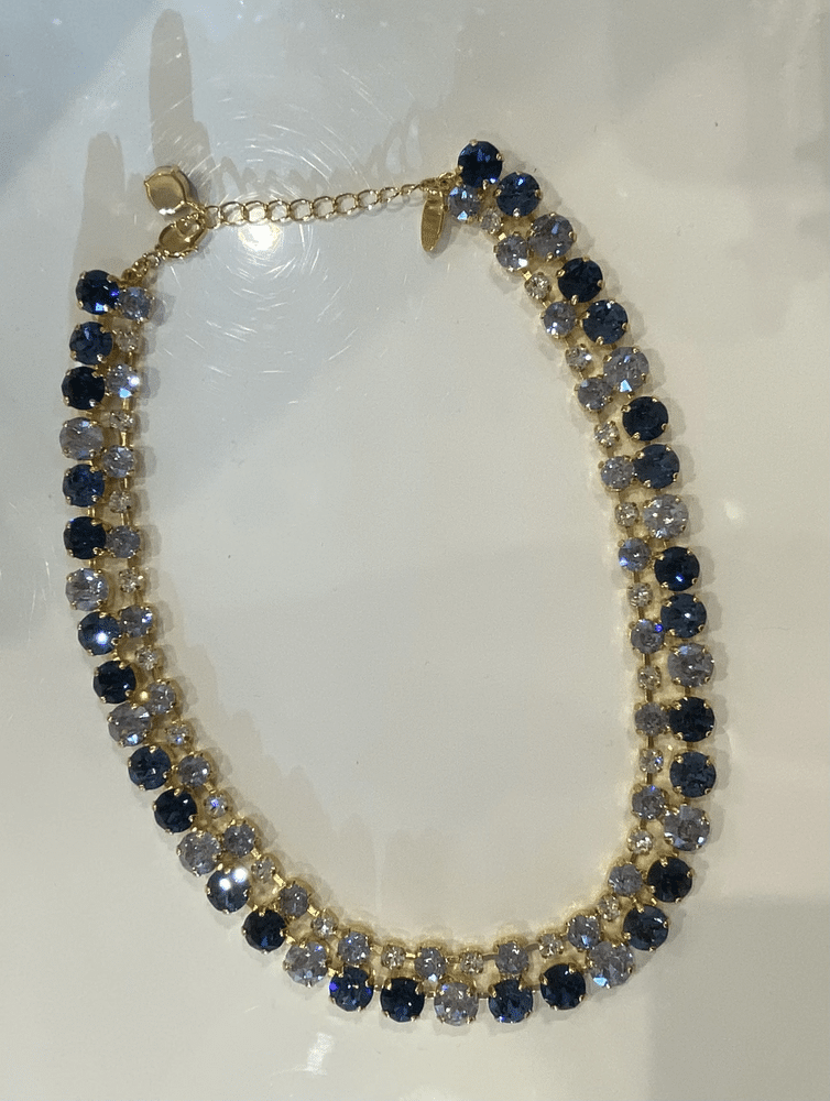 Pomona Denim Blue Mix Necklace