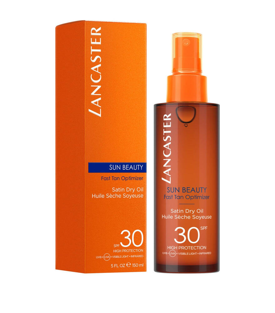 Lancaster Sun Beauty Satin Dry Oil Fast Tan Optimizer Spf 30 150ml
