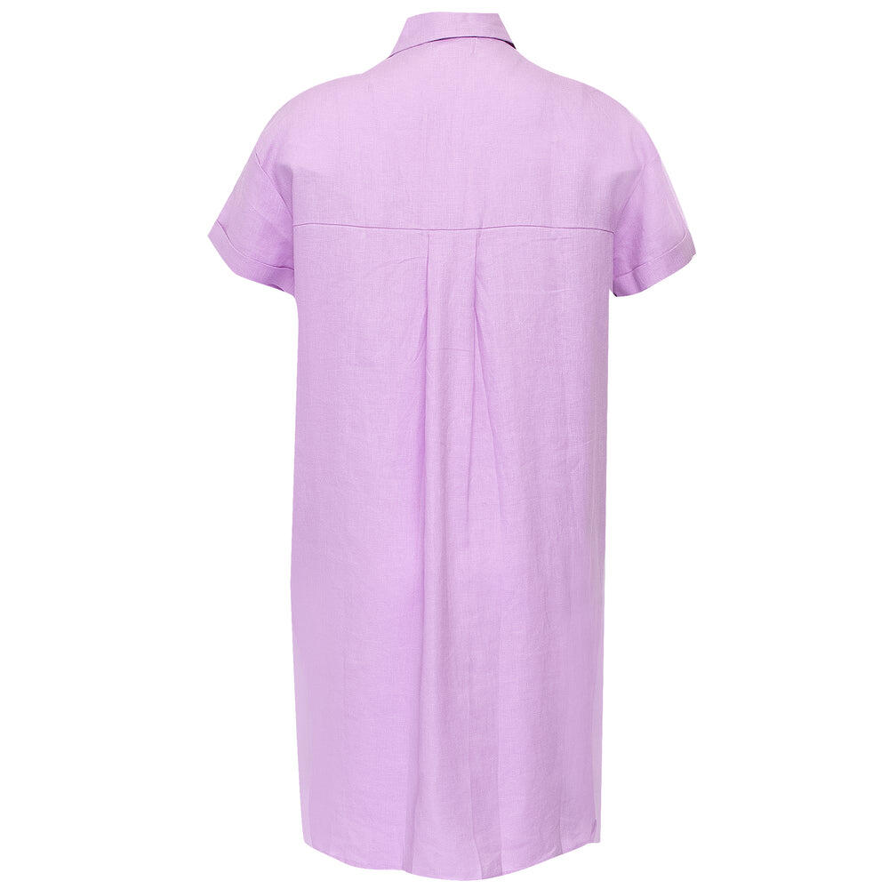 Sun Shirt Dress Long Lilac Breeze