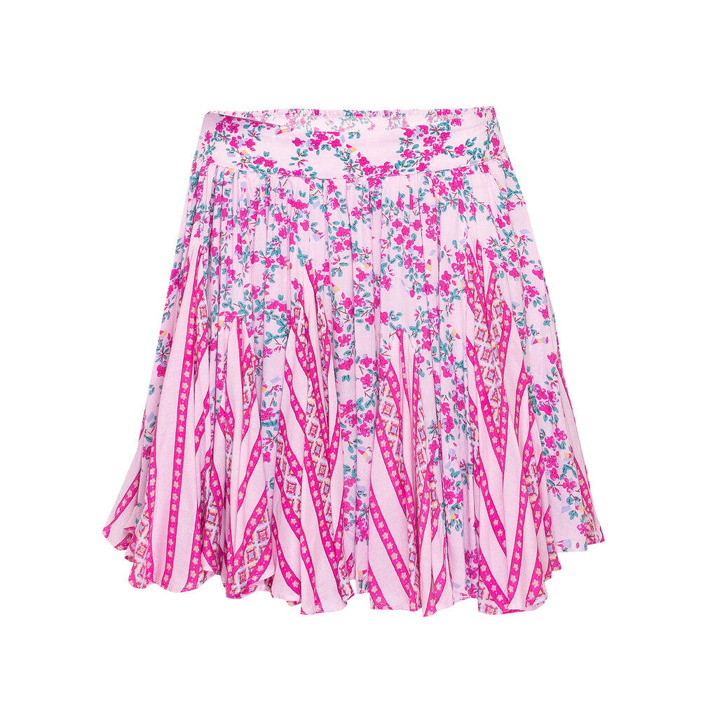 Mini Skirt Lisa Pink Kookoo Bird