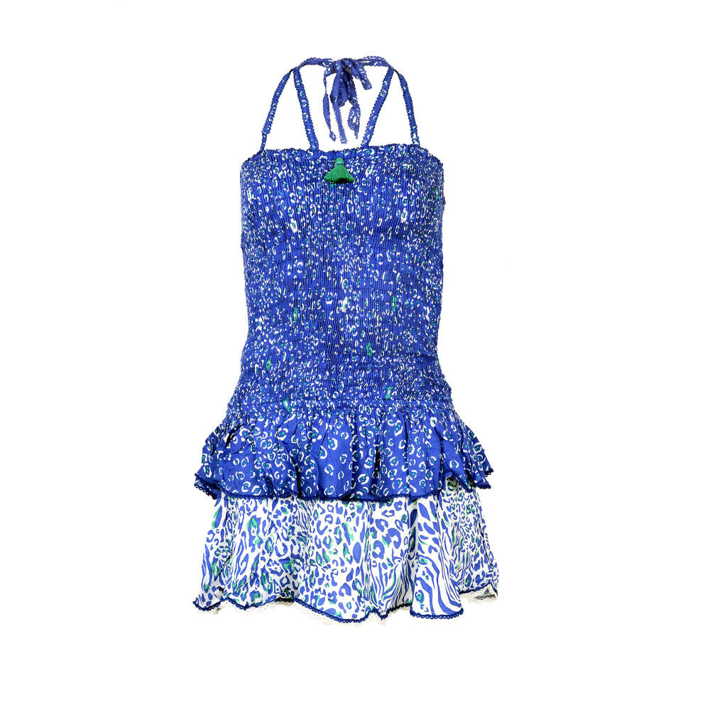 Bandeau Dress Yoana Blue St. Tropez Viscose