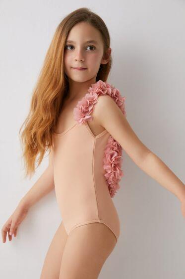 Kids After Party Nude & Dusty Pink One Piece