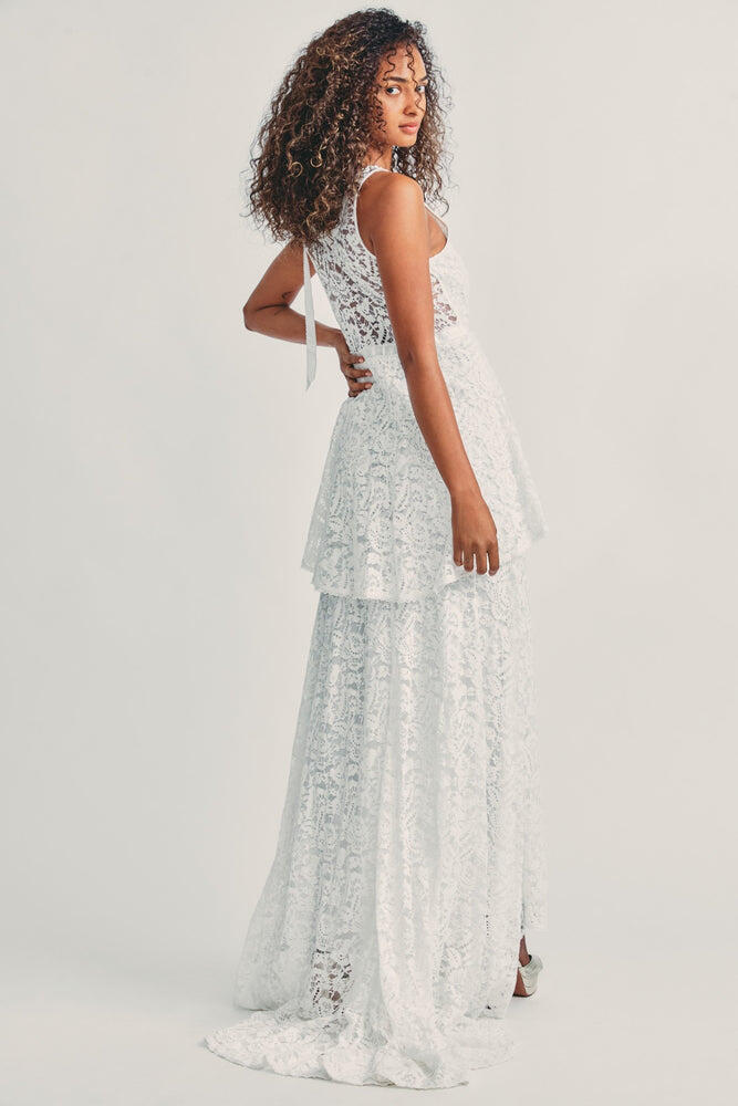 Brent Gown Antique White