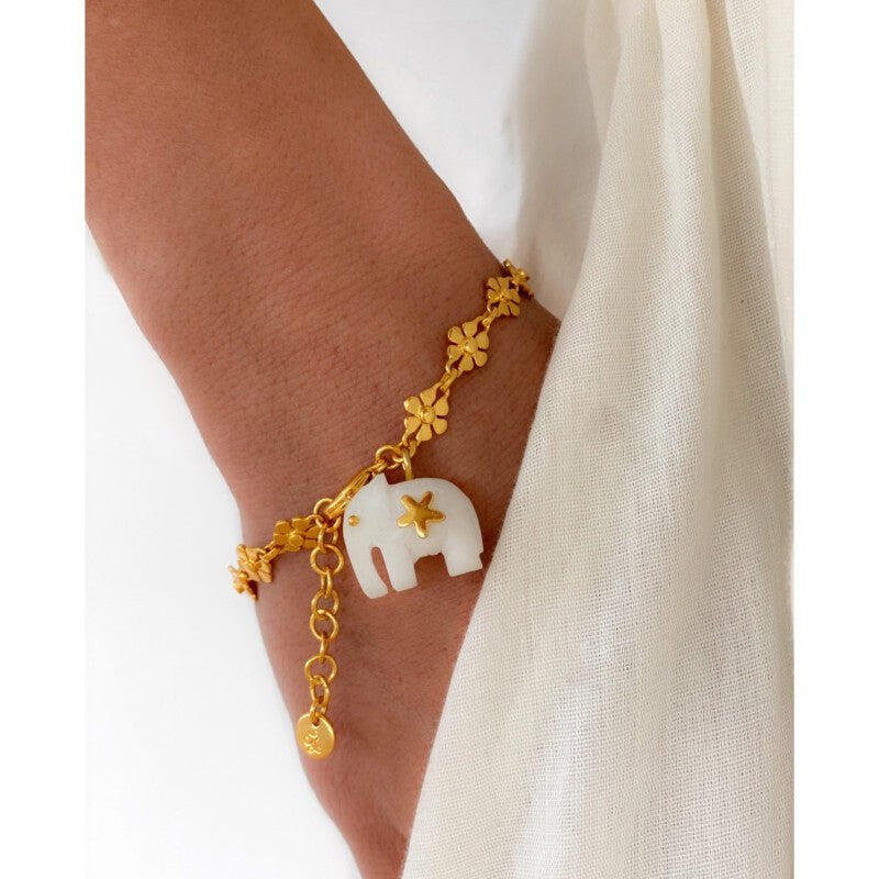 Hathi April Gold Bracelet