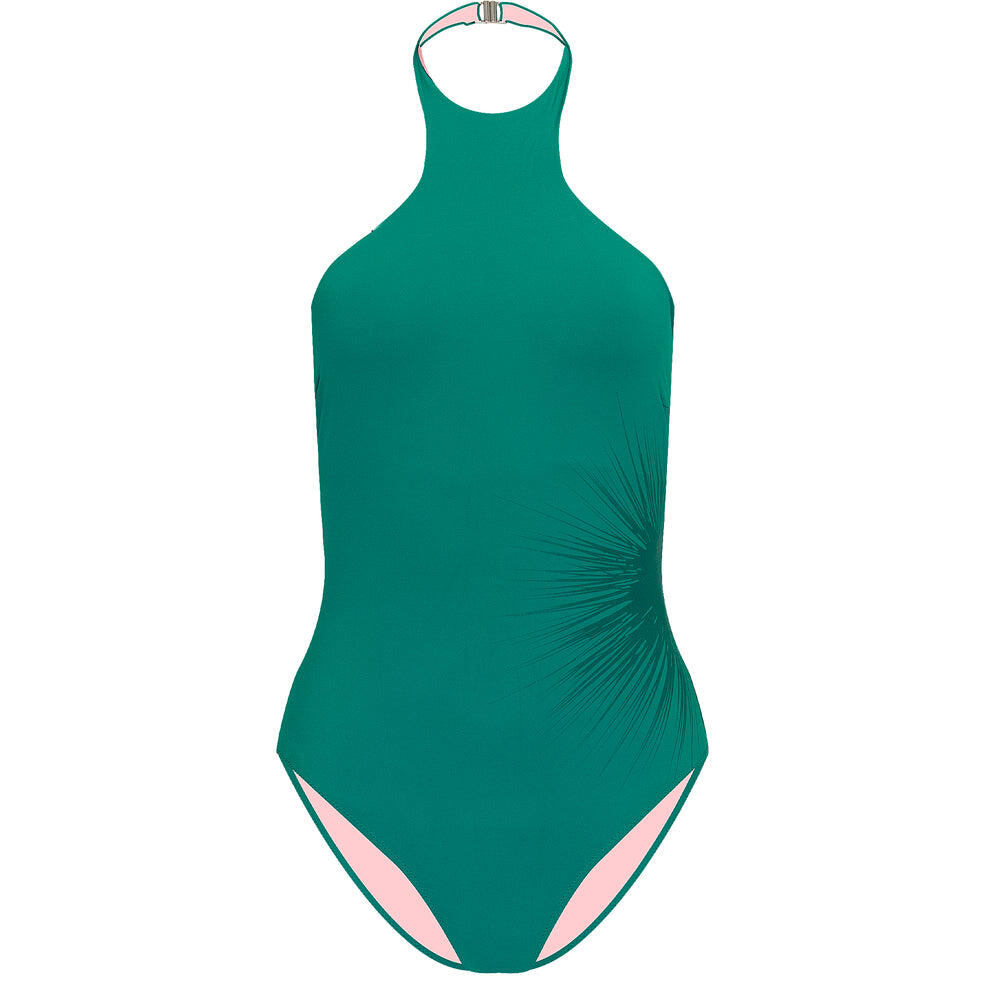 Just Emerald Halterneck Swimsuit
