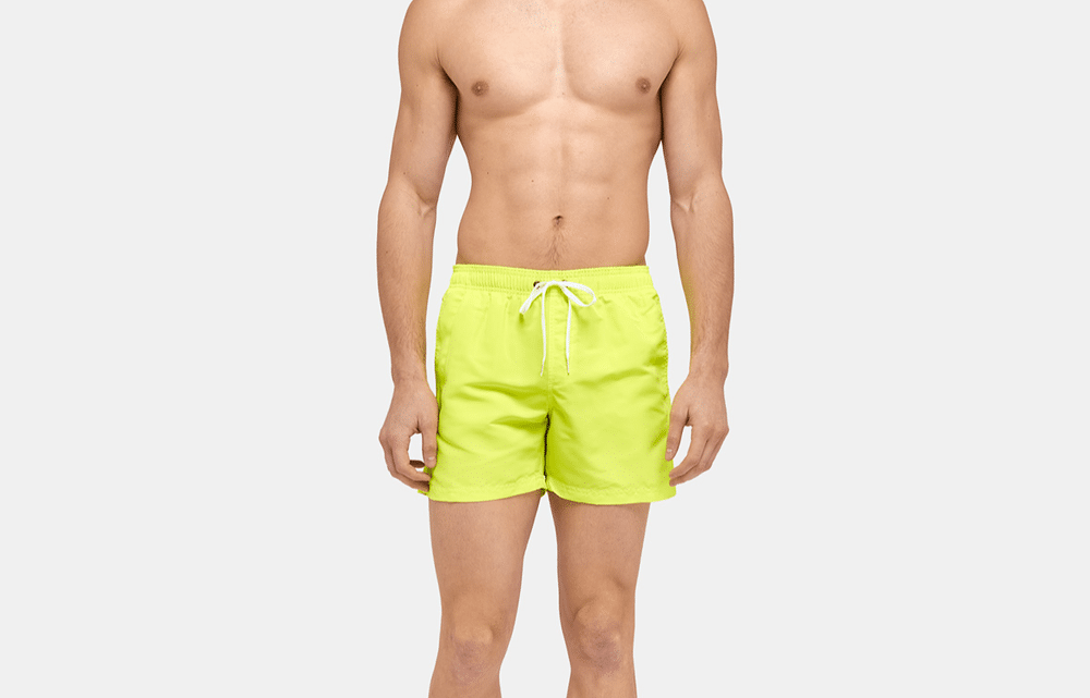 Neon Swim Shorts for Men