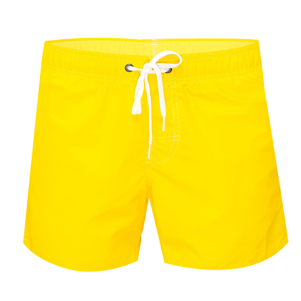 Bright Yellow Swim Shorts for Men