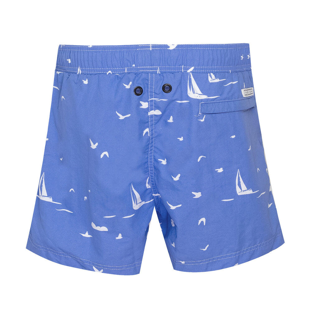 Balmoral Blue Yacht Mens Swim Shorts