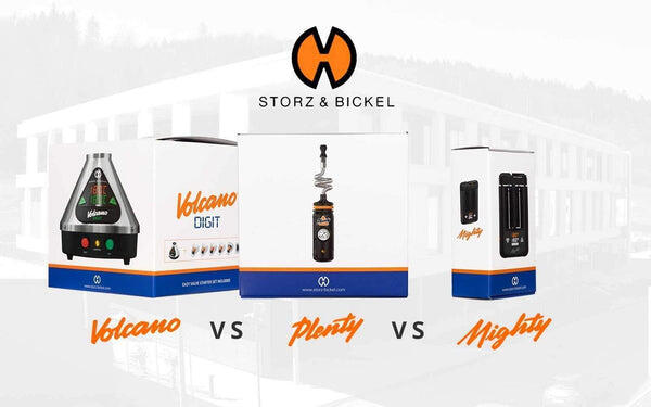 Storz & Bickel - Plenty vs Volcano vs Mighty Comparison