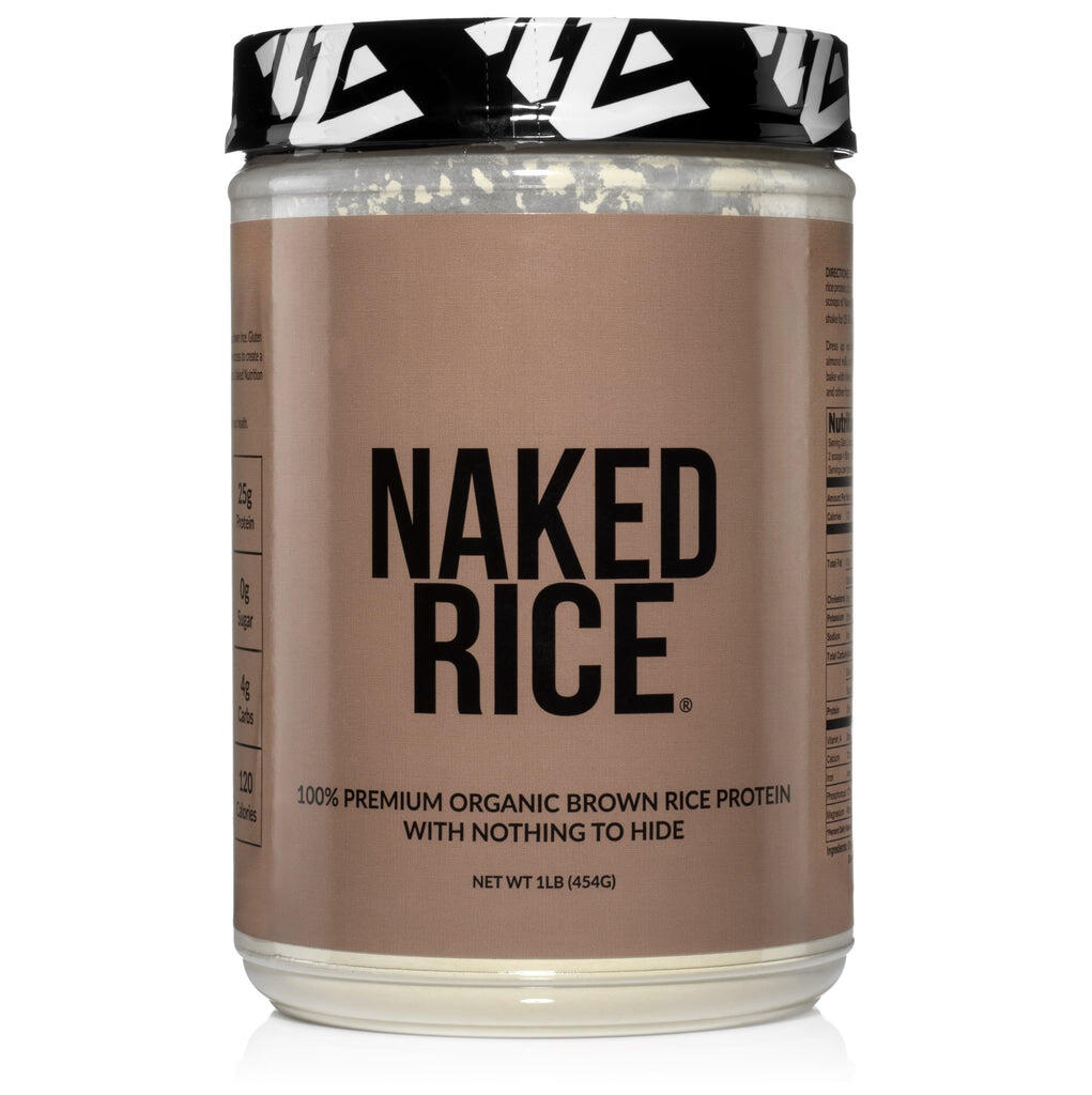 Organic Brown Rice Protein Powder 1lb | Naked Rice - 1lb