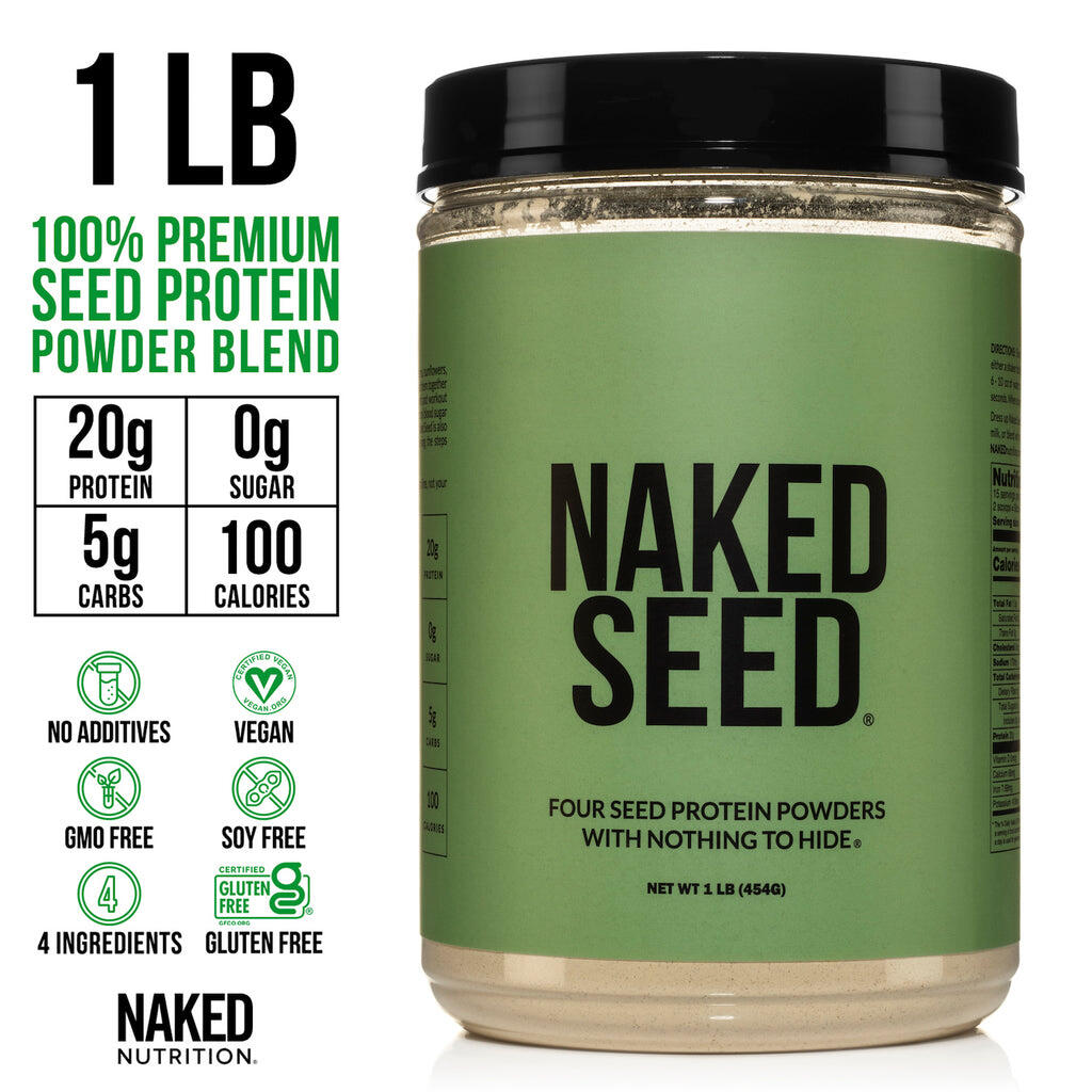 organic four seed protein powder blend