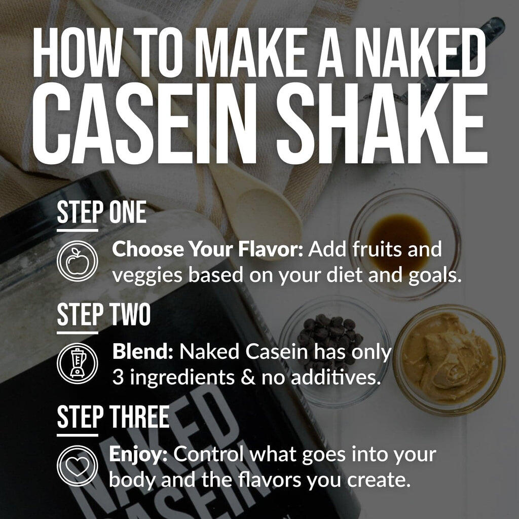 vanilla casein protein shake