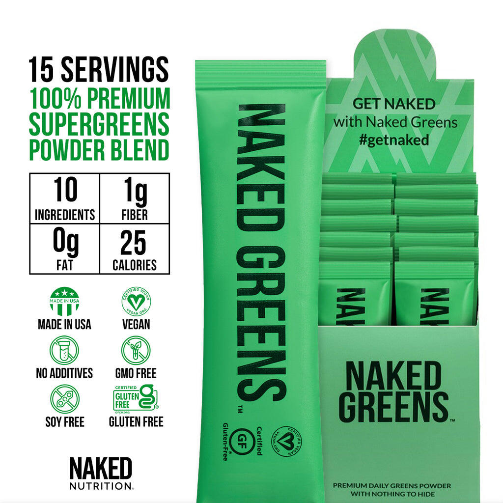 Greens Superfood Packets | 15 Naked Greens Powder Packets