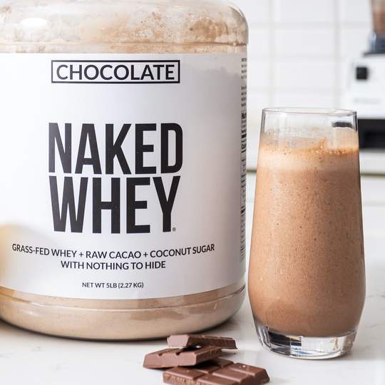 Chocolate Whey Protein Powder | Naked Chocolate Whey - 5LB