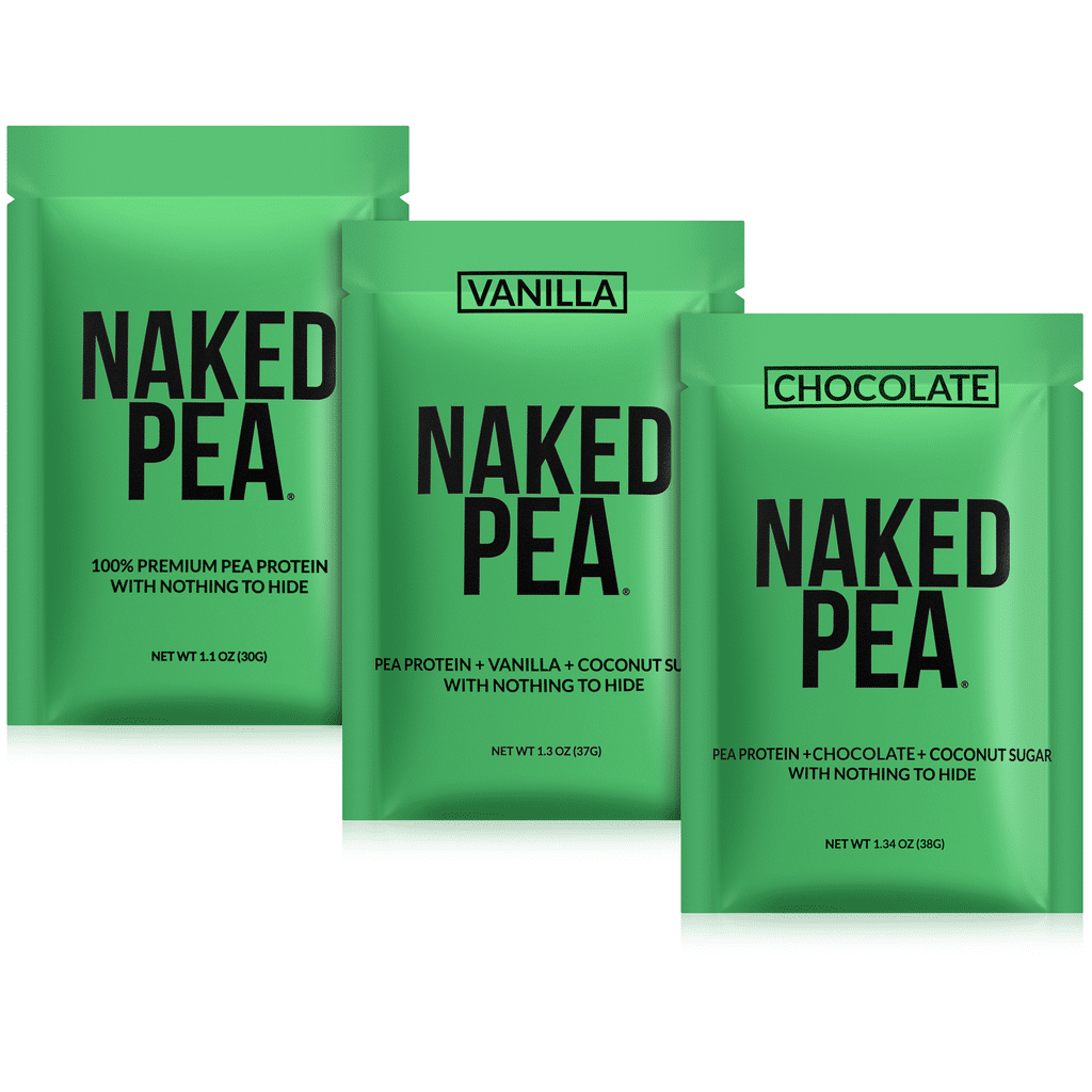 pea protein sample