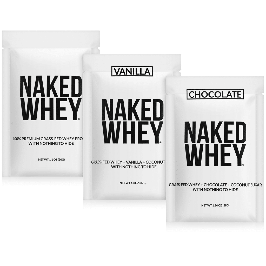 Grass Fed Whey Protein Powder Sample Pack