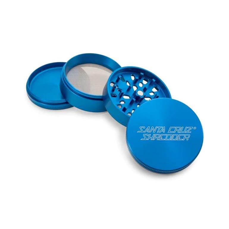 2 Piece Weed Grinder in BLUE from Santa Cruz Shredder - Witch DR