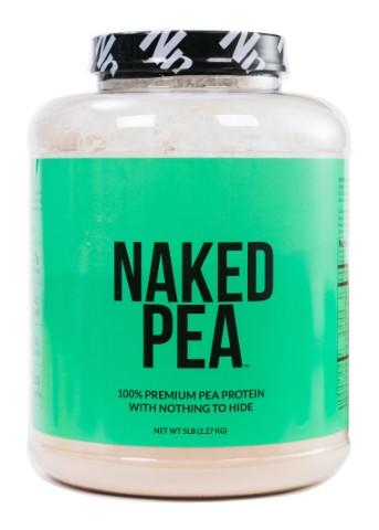 Pea Protein Powder Label