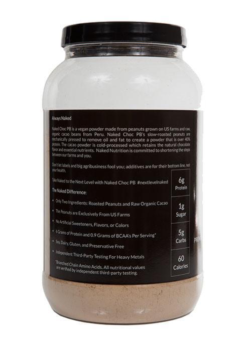 Powdered Peanut Butter + Organic Cacao | Naked Choc PB - 2lb