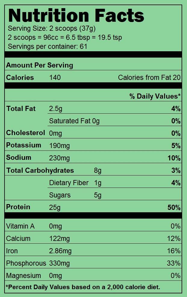 Vanilla Pea Protein Powder | Less Naked Vanilla Pea - 5LB