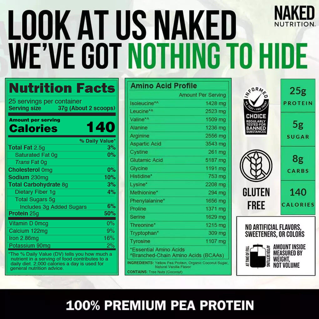 vanilla pea protein