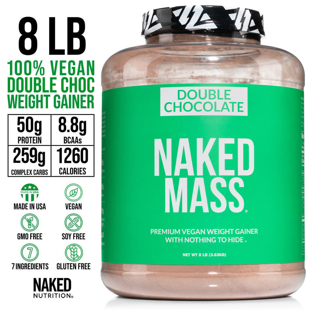 double chocolate plant-based weight gainer certifications