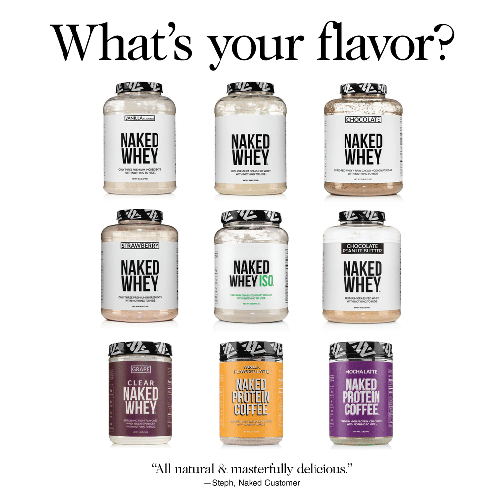 whey protein flavors