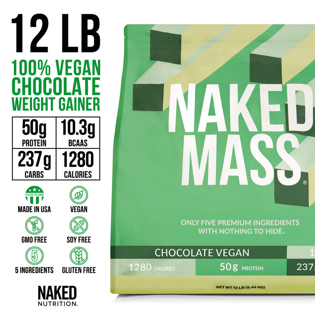 chocolate vegan mass gainer