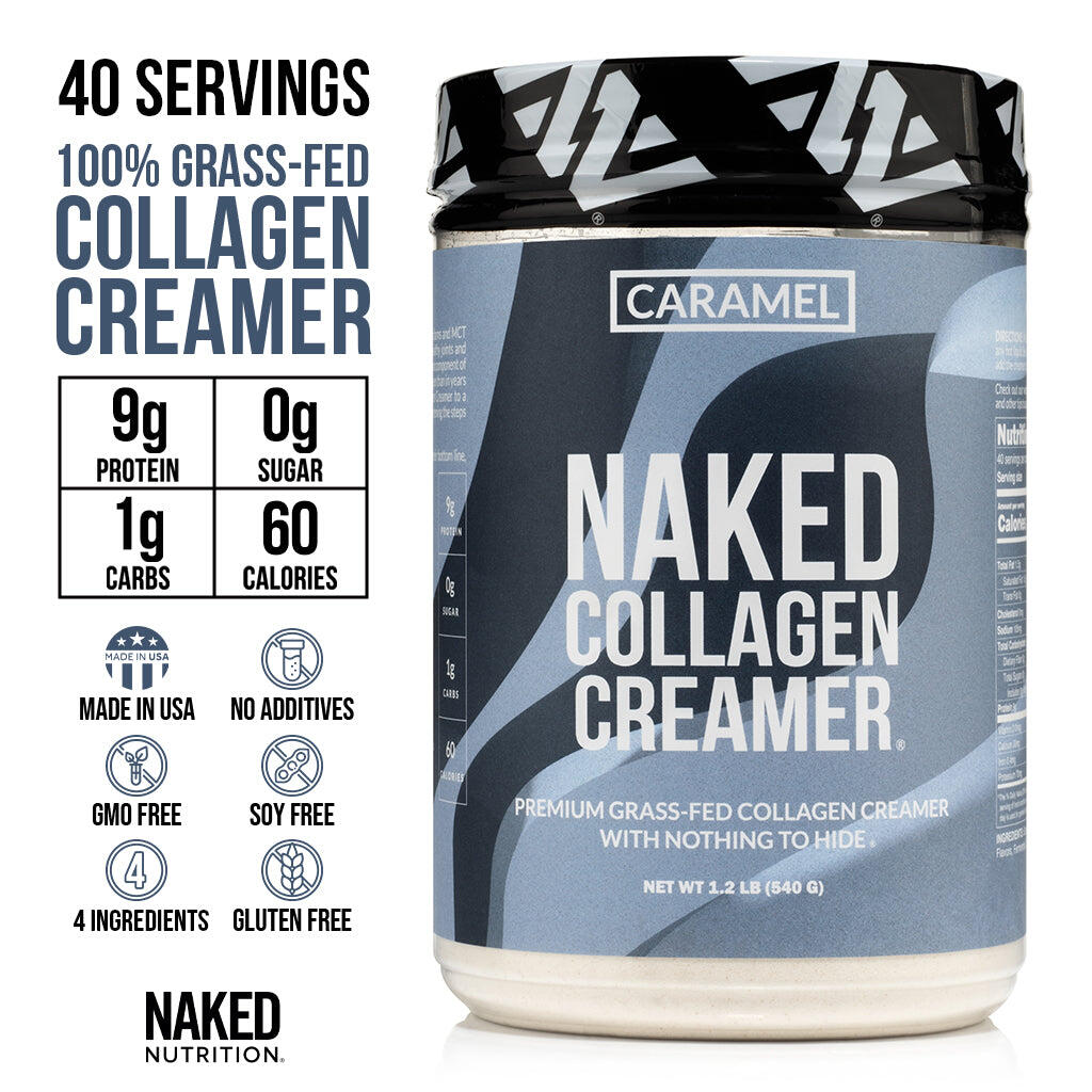 collagen powder flavored, protein powder caramel