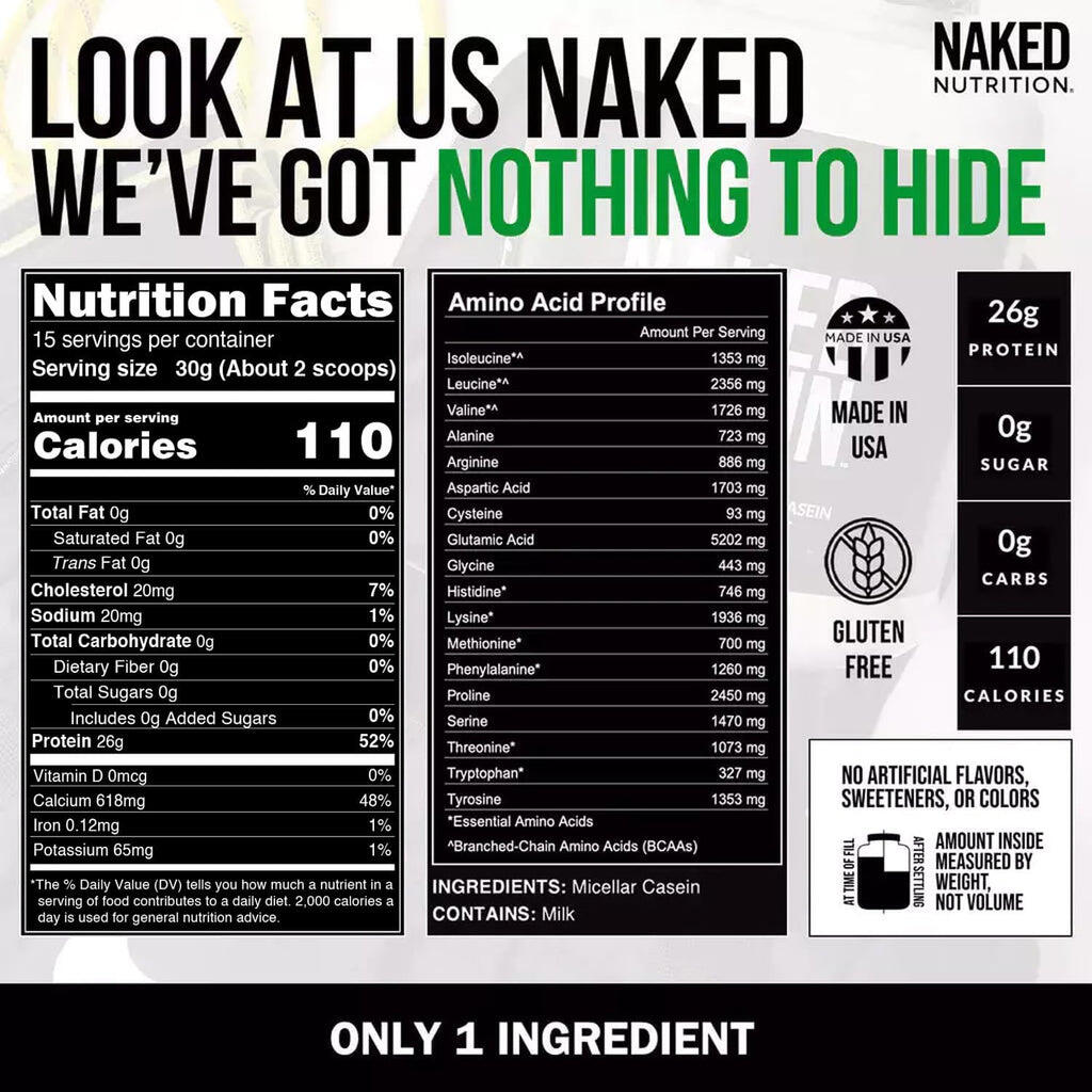 casein unflavored protein