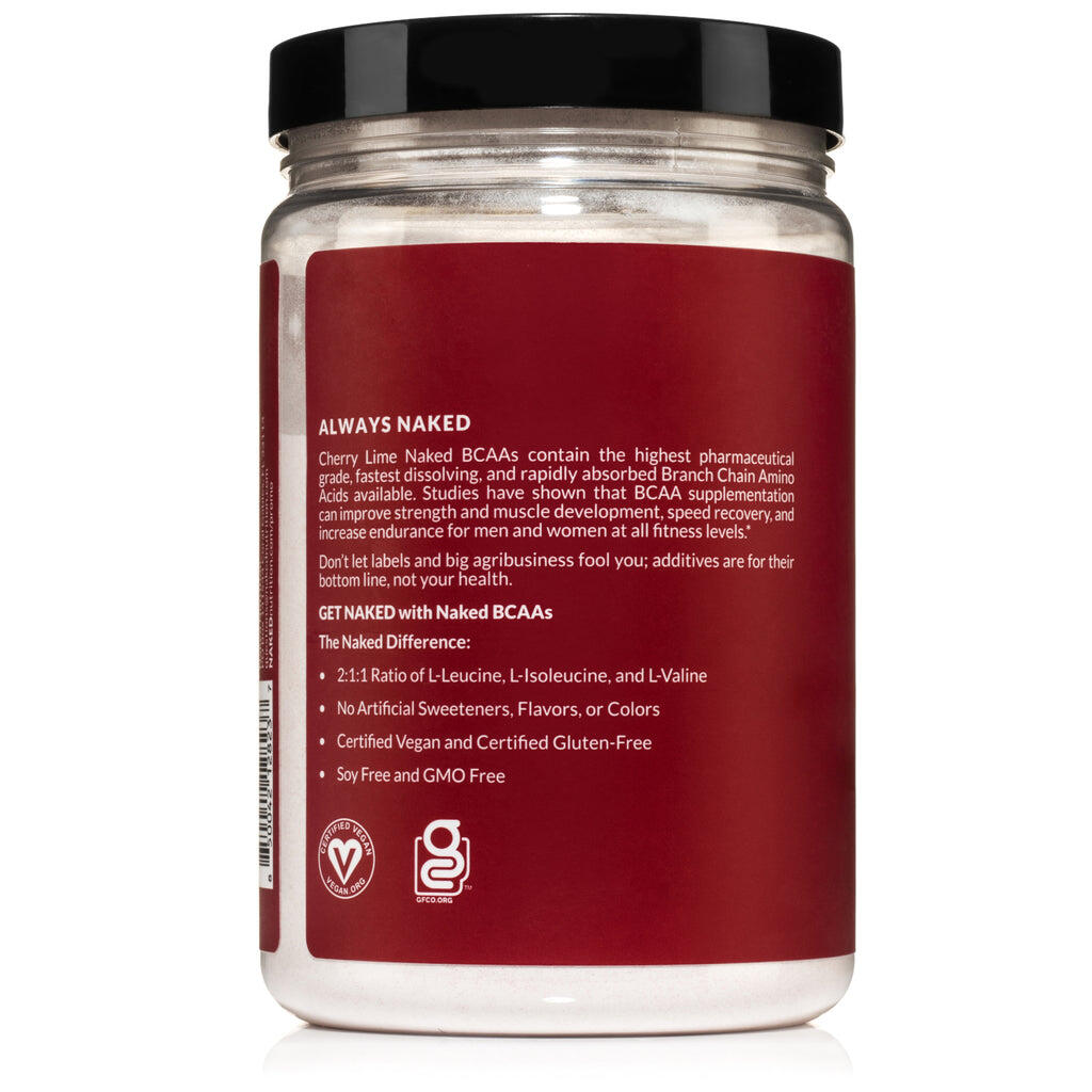 Cherry Lime Branched Chain Amino Acids | Naked BCAAs - 34 Servings