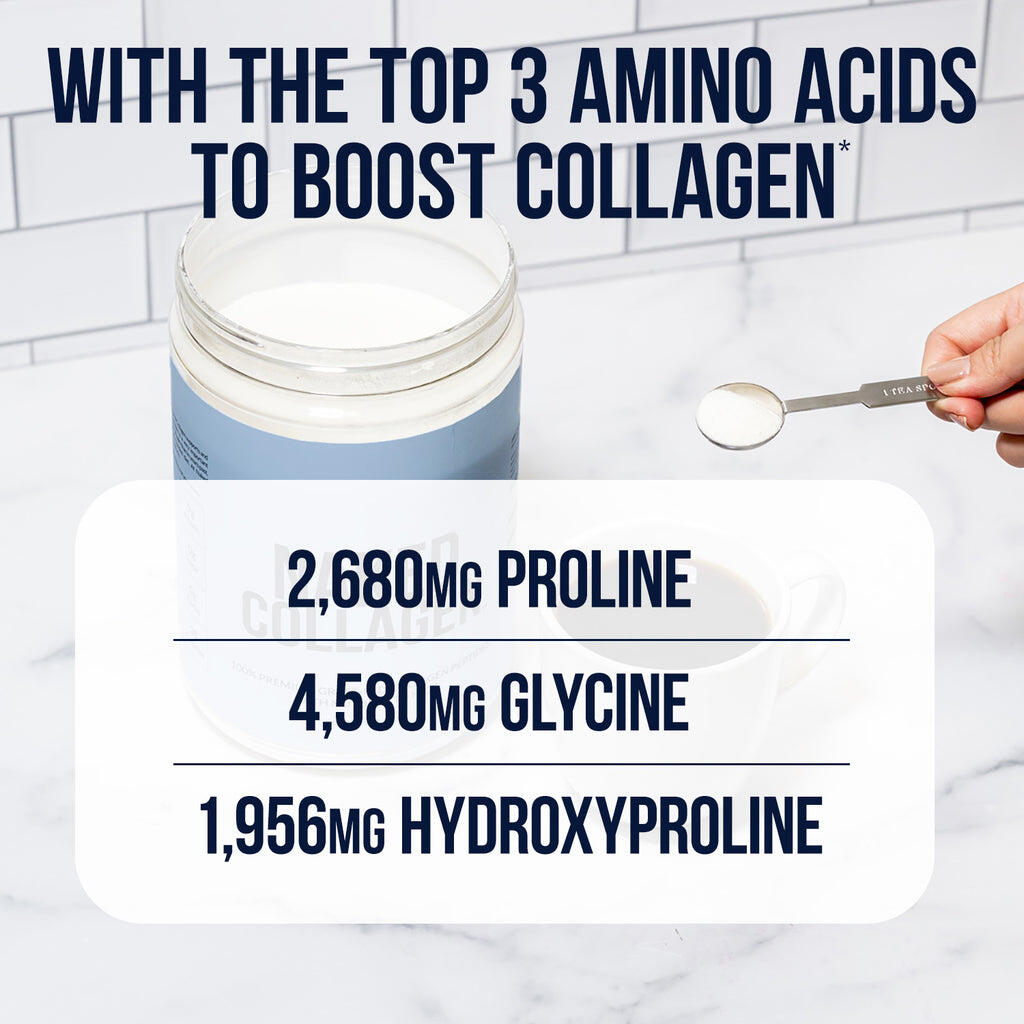 Caramel Collagen Peptides Powder | Naked Collagen - 1.2 LB