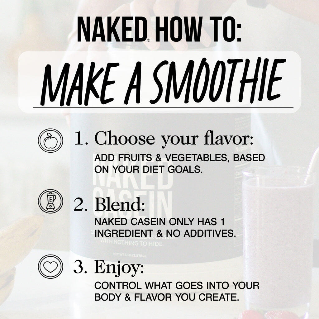 Vanilla Casein Protein Powder | Naked Vanilla Casein 5LB
