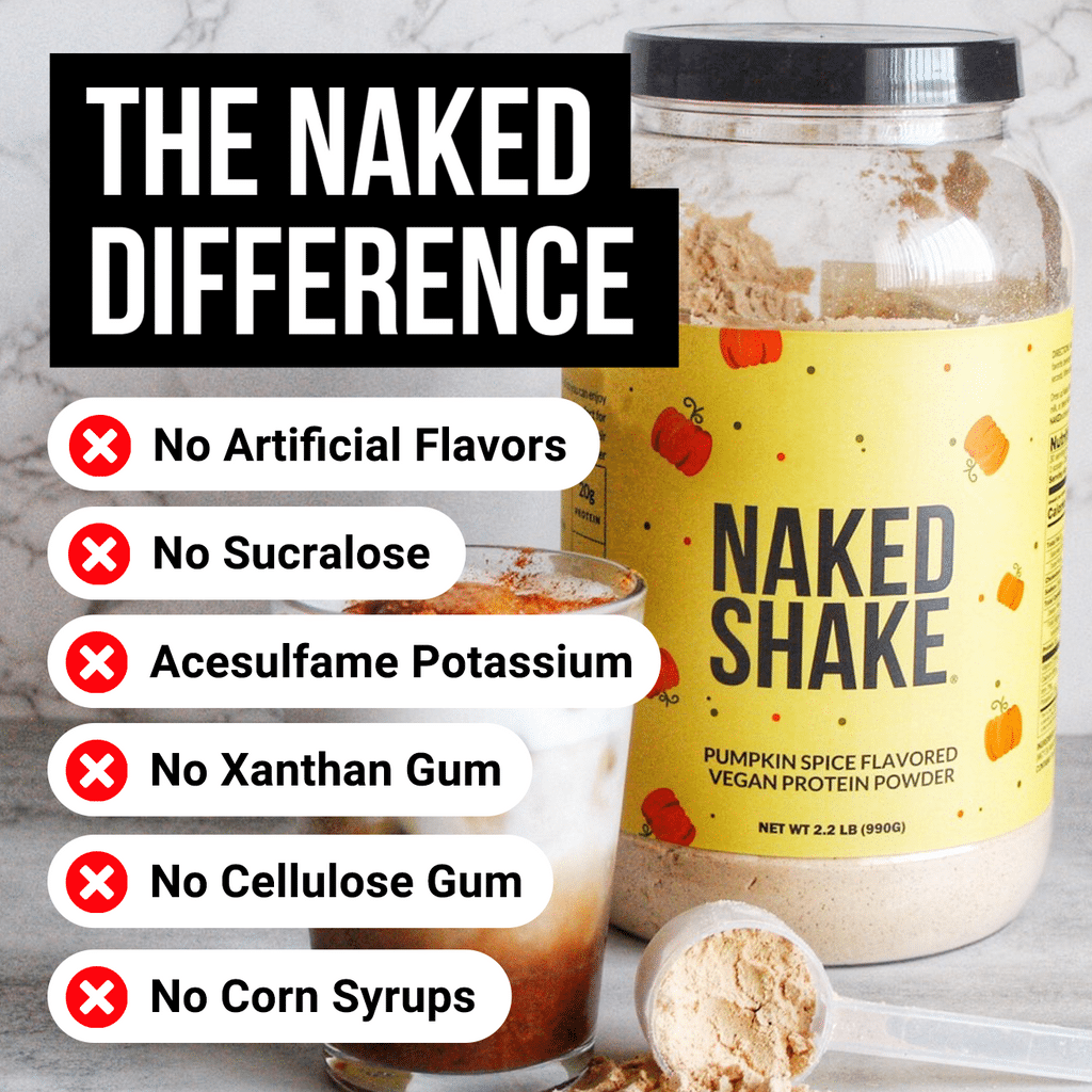 Batido de proteína con sabor a calabaza y especias | Naked Shake - 30 porciones