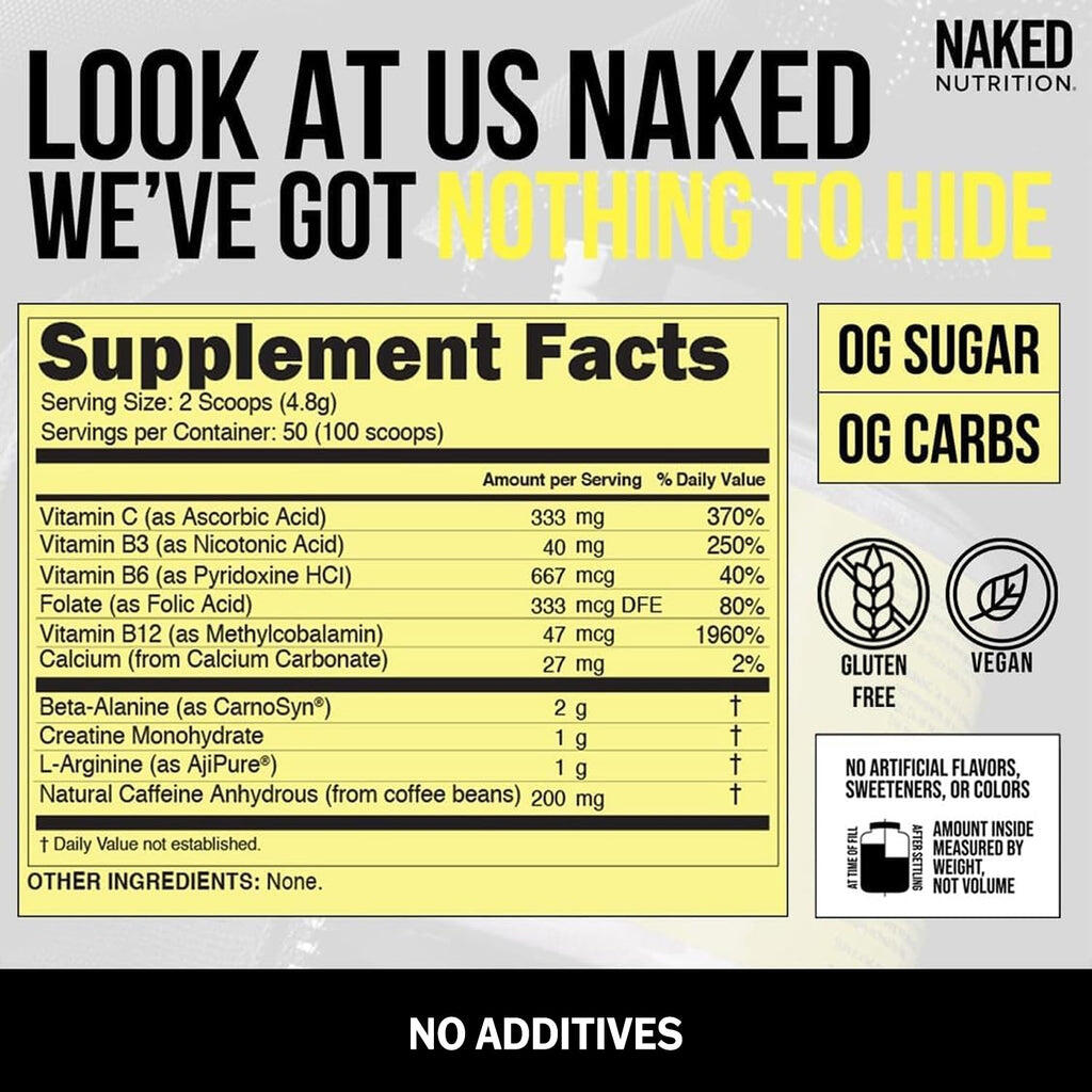 pre workout supplement unflavored