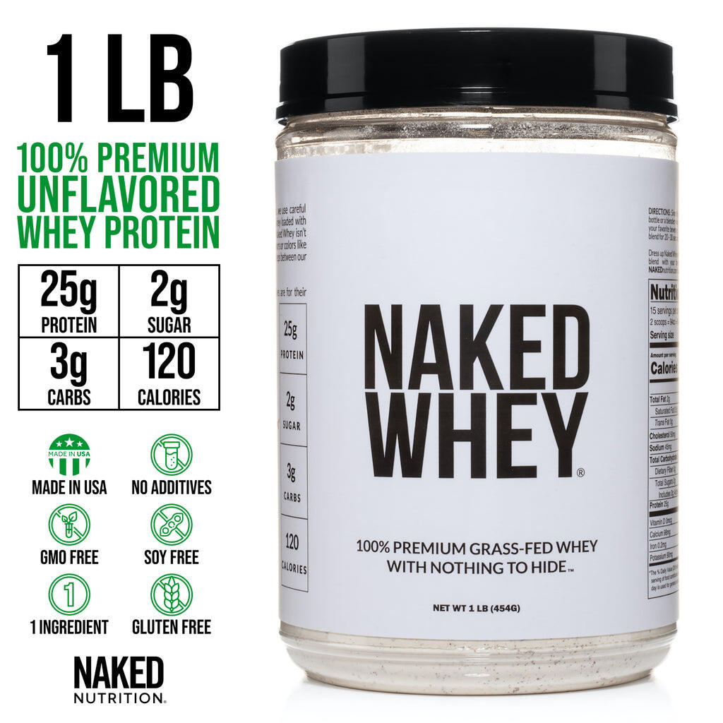 grass-fed whey protein powder unflavored