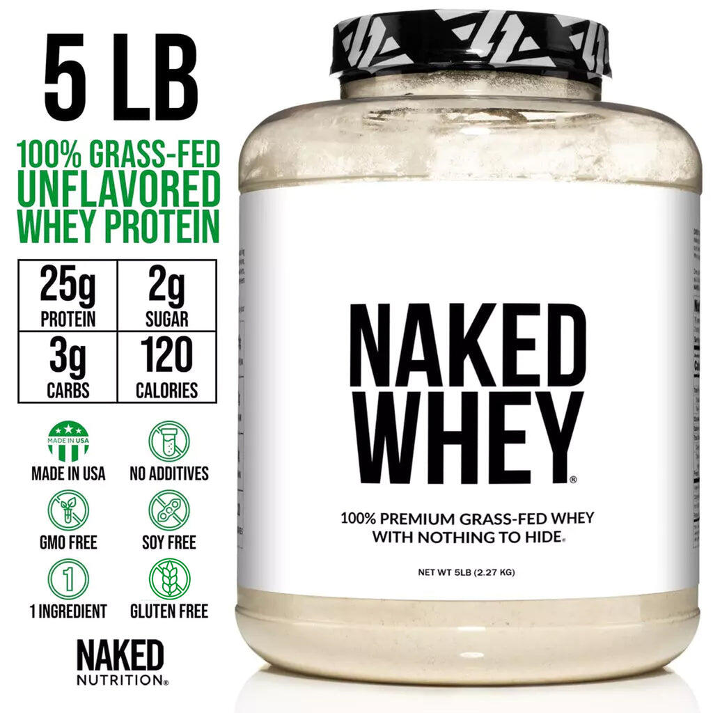 grass fed whey protein powder unflavored