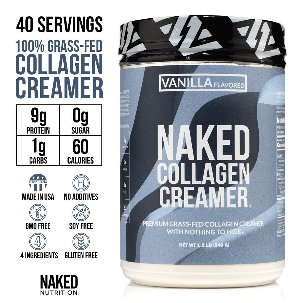 Vanilla Collagen Creamer | Naked Collagen Creamer