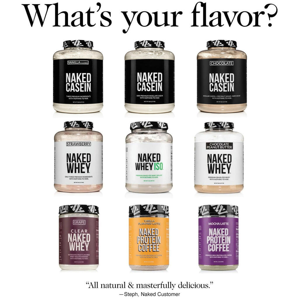 Micellar Casein Protein Powder | Naked Casein - 1lb