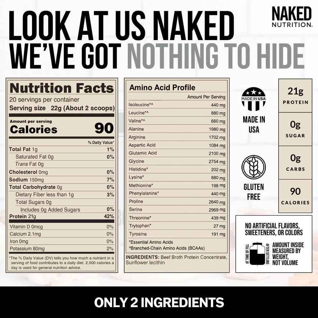bone broth nutrition facts