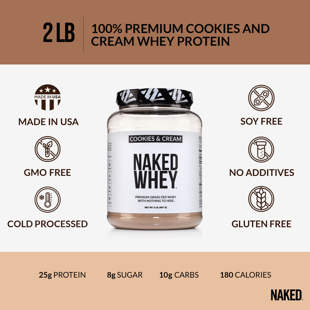 grass fed whey protein sourcing cookies cream