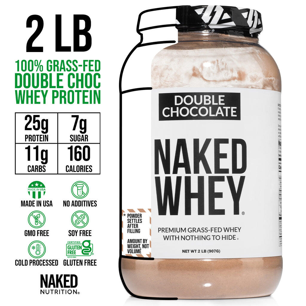 double chocolate whey protein powder certifications