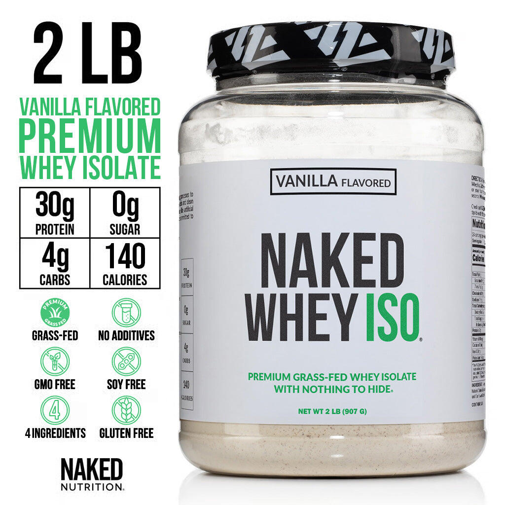gluten free vanilla whey isolate