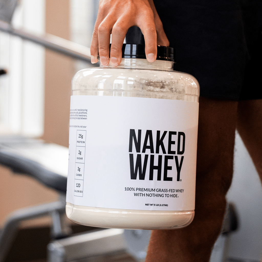 Grass-Fed Whey Protein Powder 5lb - Naked Whey – Naked Nutrition