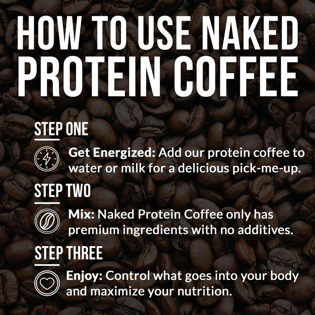 how to use high protein iced coffee powder