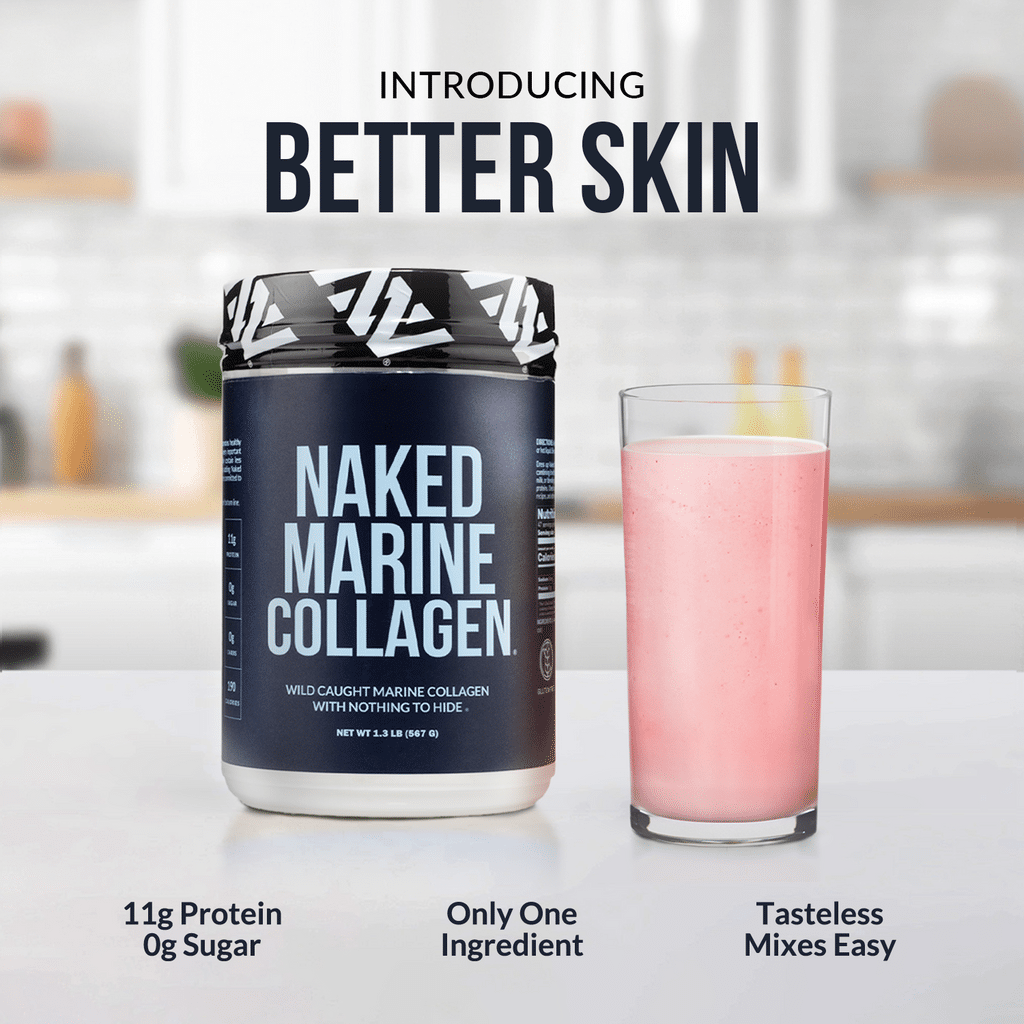 Marine Collagen Peptides Protein Powder | Naked Marine Collagen