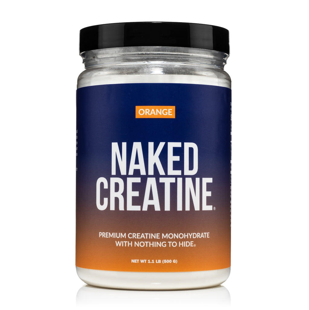 Orange Creatine Monohydrate Powder | Naked Creatine - 1.1LB