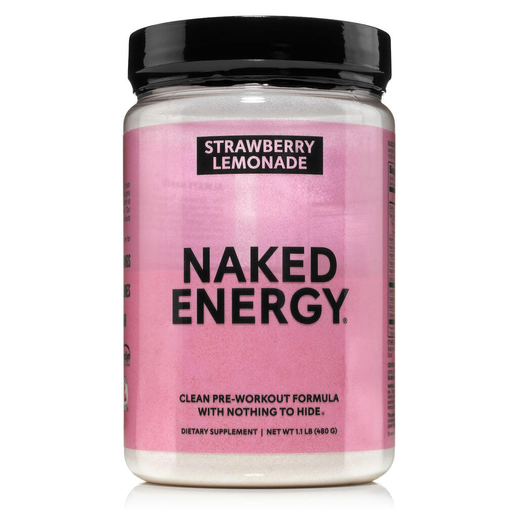 Strawberry Lemonade Pre Workout Supplement | Naked Energy - 30 Servings