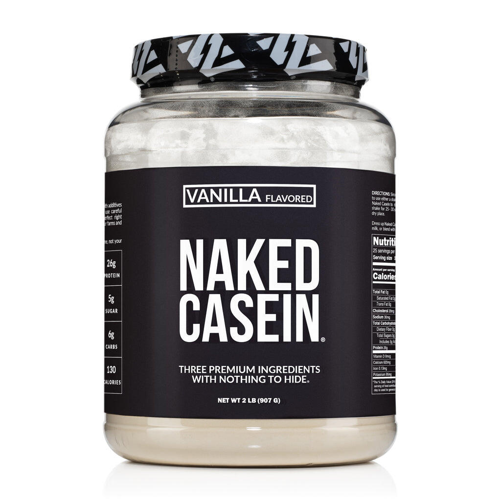 Vanilla Casein Protein Powder | Naked Vanilla Casein 2LB