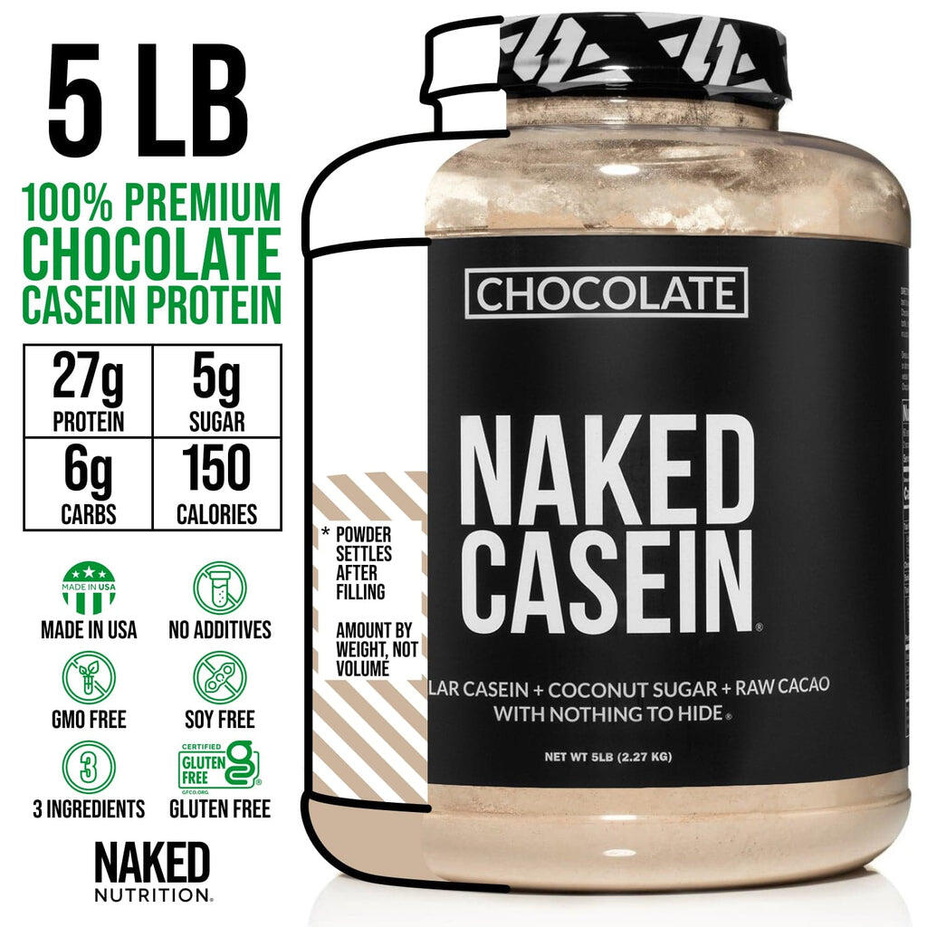 chocolate casein protein gluten free made in usa